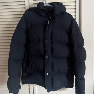 Aritzia Navy Superpuff Original